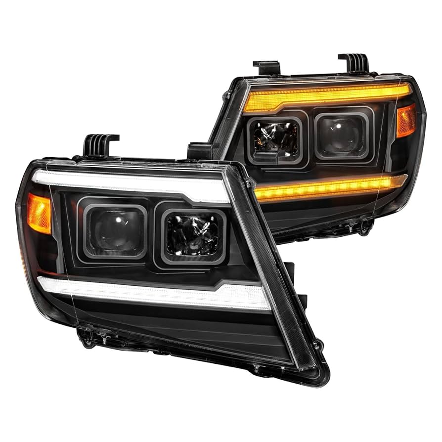 Amazon.com: ANZO - Black Projector Headlights With